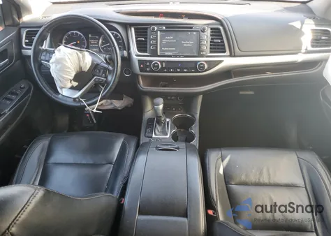 2018 Toyota Highlander Se from USA, damaged, VIN 5TDJZRFH1JS524283